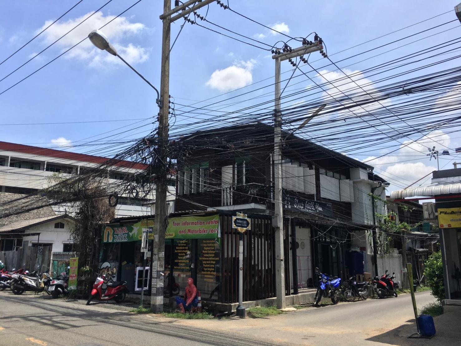 Auberge de jeunesse Nearthepark Backpack House à Chiang Mai Extérieur photo